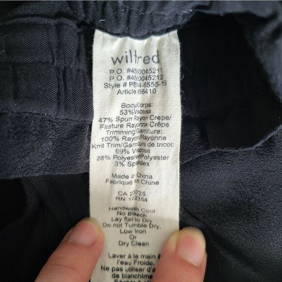 Women's Wilfred Linen Pants, Small - Picture 3 of 4